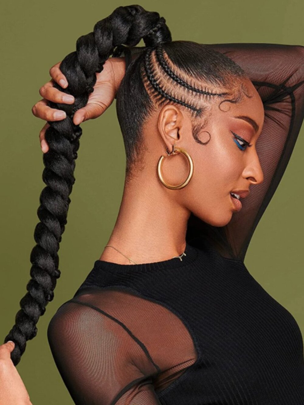 African Pride Olive Miracle Shampoo Moisturizing & Detangling (Pack of Two)
